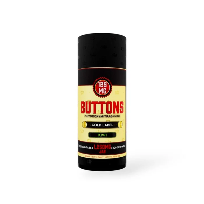 buttons 7oh kratom extract tablets 1250mg 10ct bottle kiwi